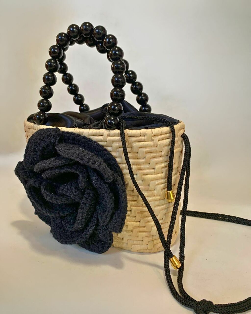 Bolsa De Palha Flor de Verão 4