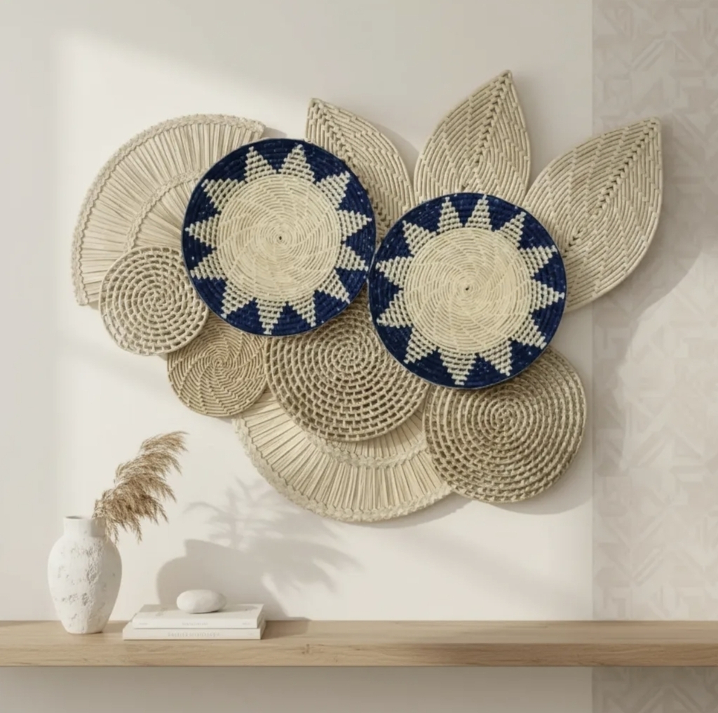 Decoração De Parede Cestaria Indígena Tuparí 13
