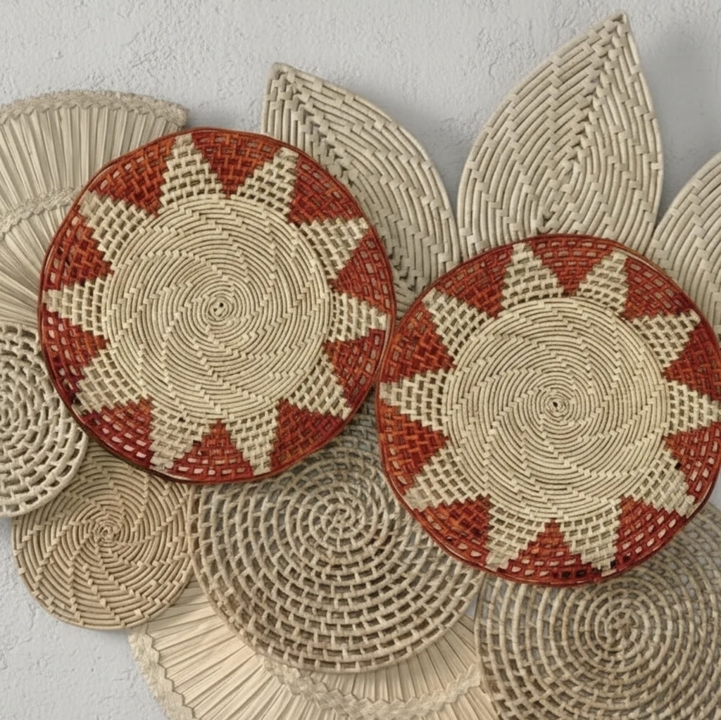 Decoração De Parede Cestaria Indígena Tuparí 2