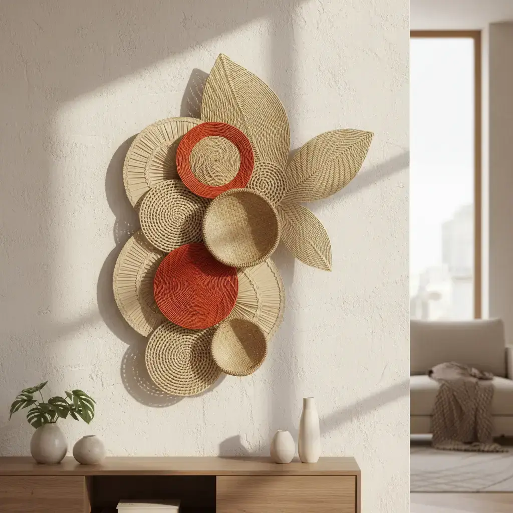 Decoração de Parede Composição Painel Decorativo Tabajara 5