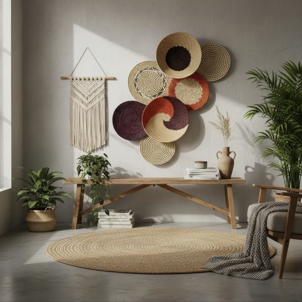 Composição Cestaria Decorativa Cuxinãnã 2