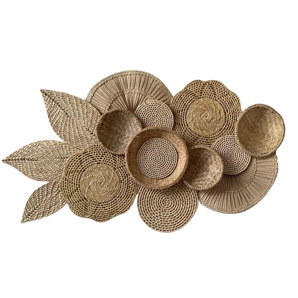 Composição Cestaria Decoração de Parede Numar 3