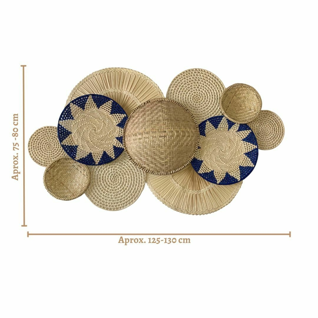 Decoração De Parede Palha Tukanoí 6