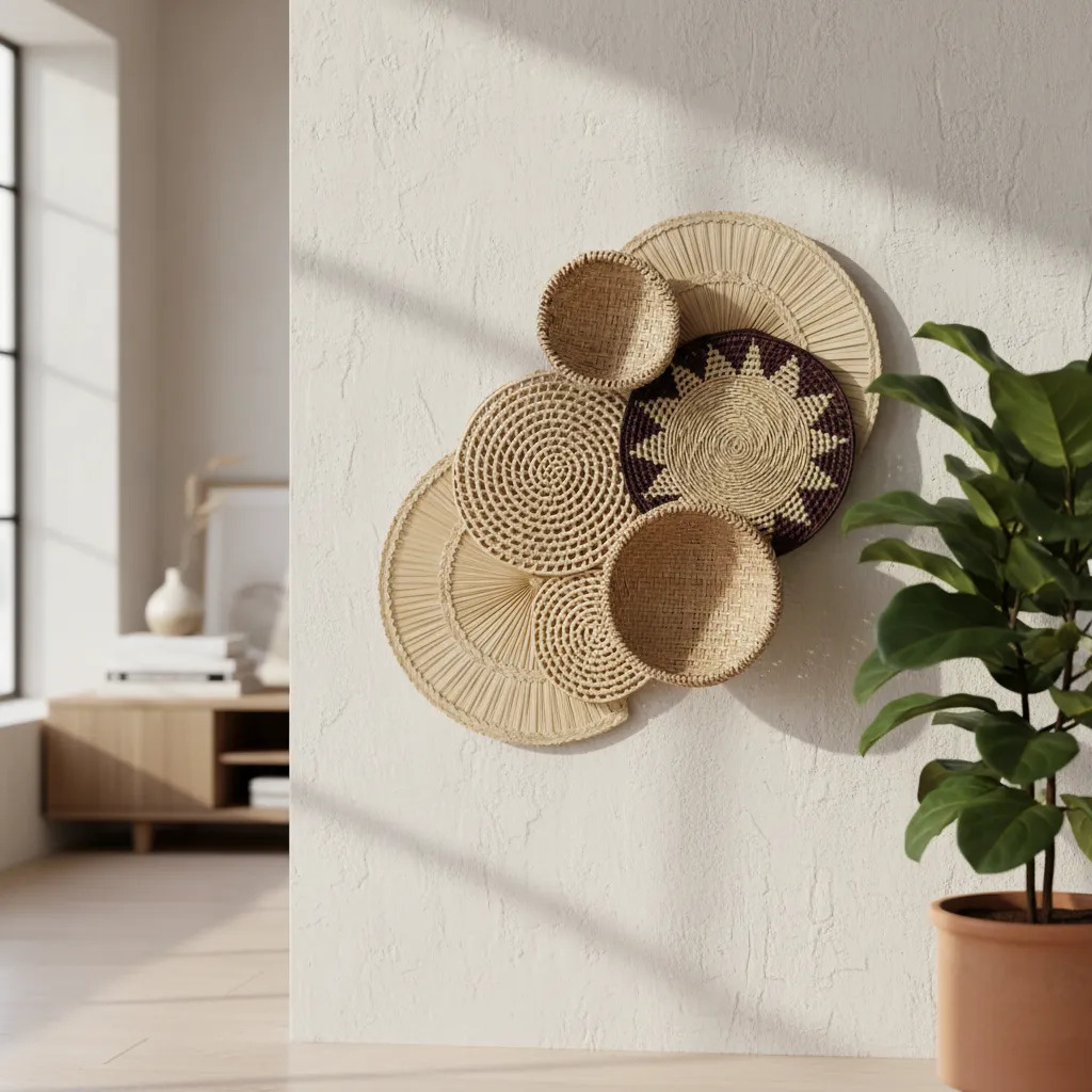 Decoração de Palha Composição Artesanal Aiakanã 6