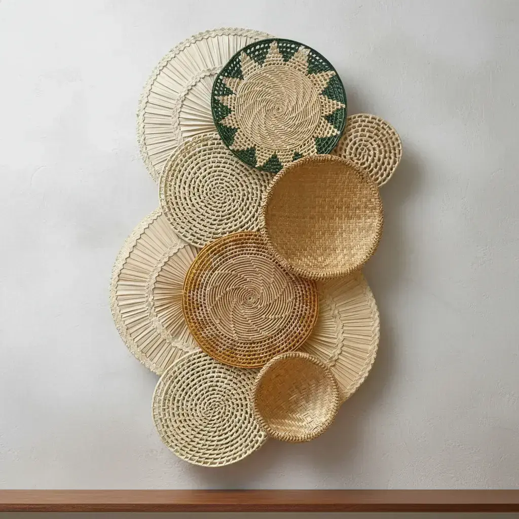 Cestaria De Parede Painel Boho Kanoê 9