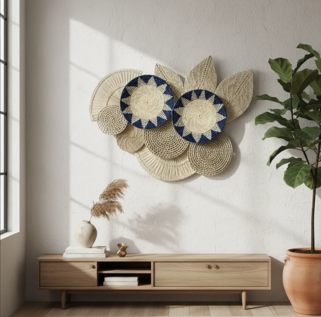 Decoração De Parede Cestaria Indígena Tuparí 14