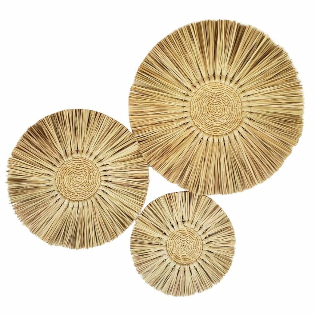 Composição Mandalas de Palha 5