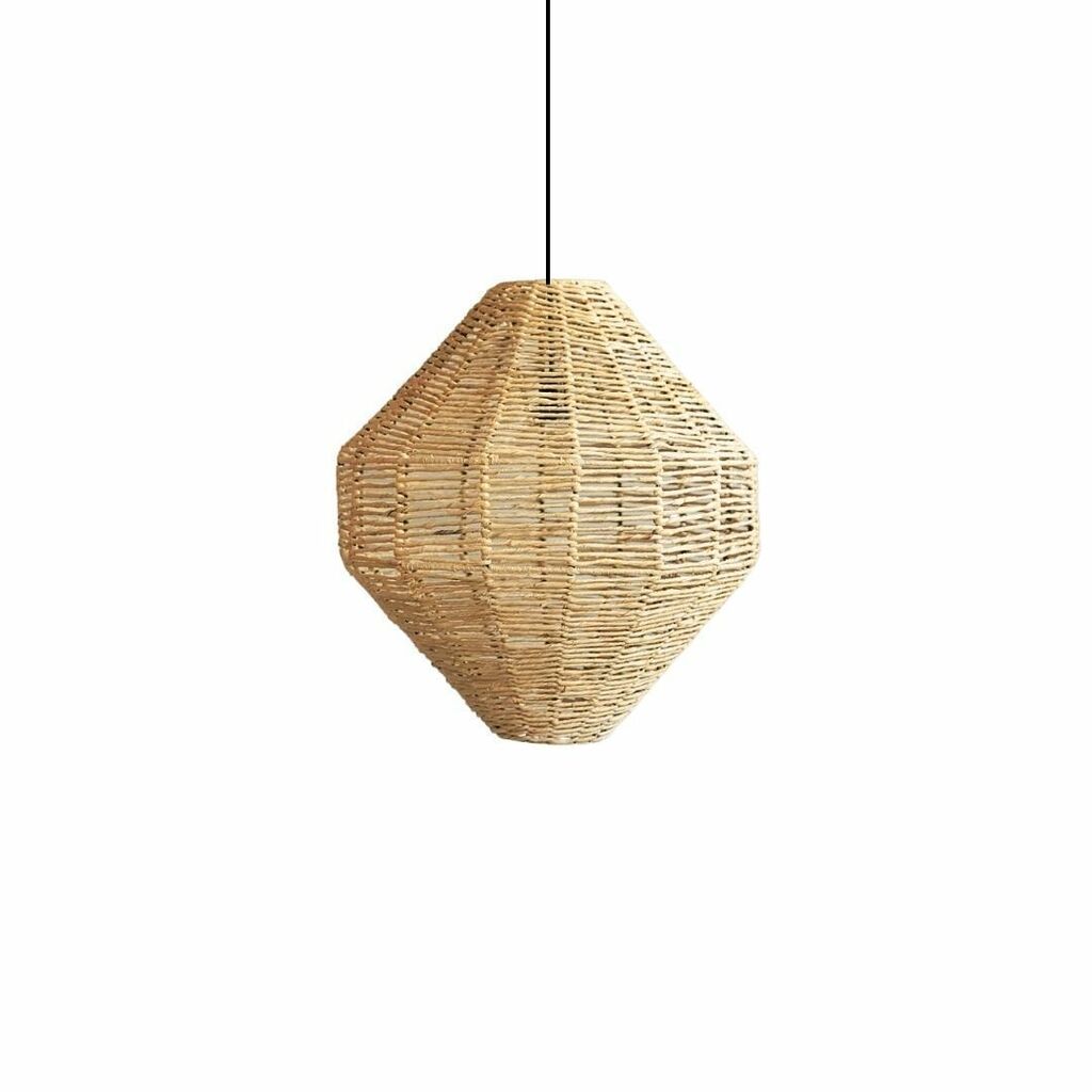 Luminária Aramada de Palha Canggu 2