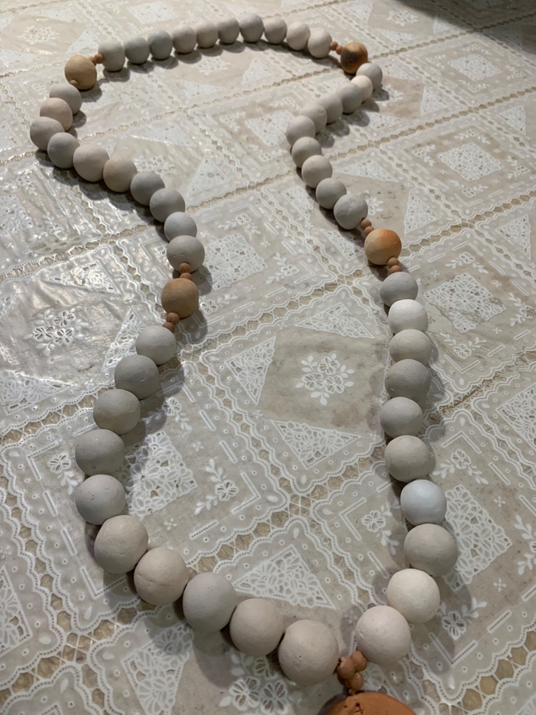 Colar de Mesa Terço Nossa Senhora Decorativo 7
