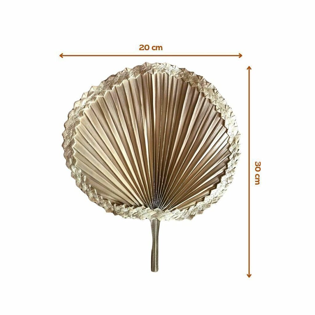 Leques de Palha Redondos Para Decoração Casamento Evento 4