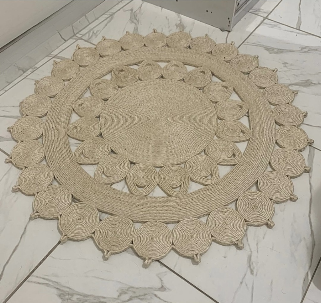 Tapete Corda de Sisal Modelo Pinterest 3