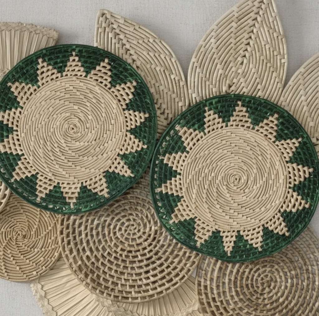 Decoração De Parede Cestaria Indígena Tuparí 11