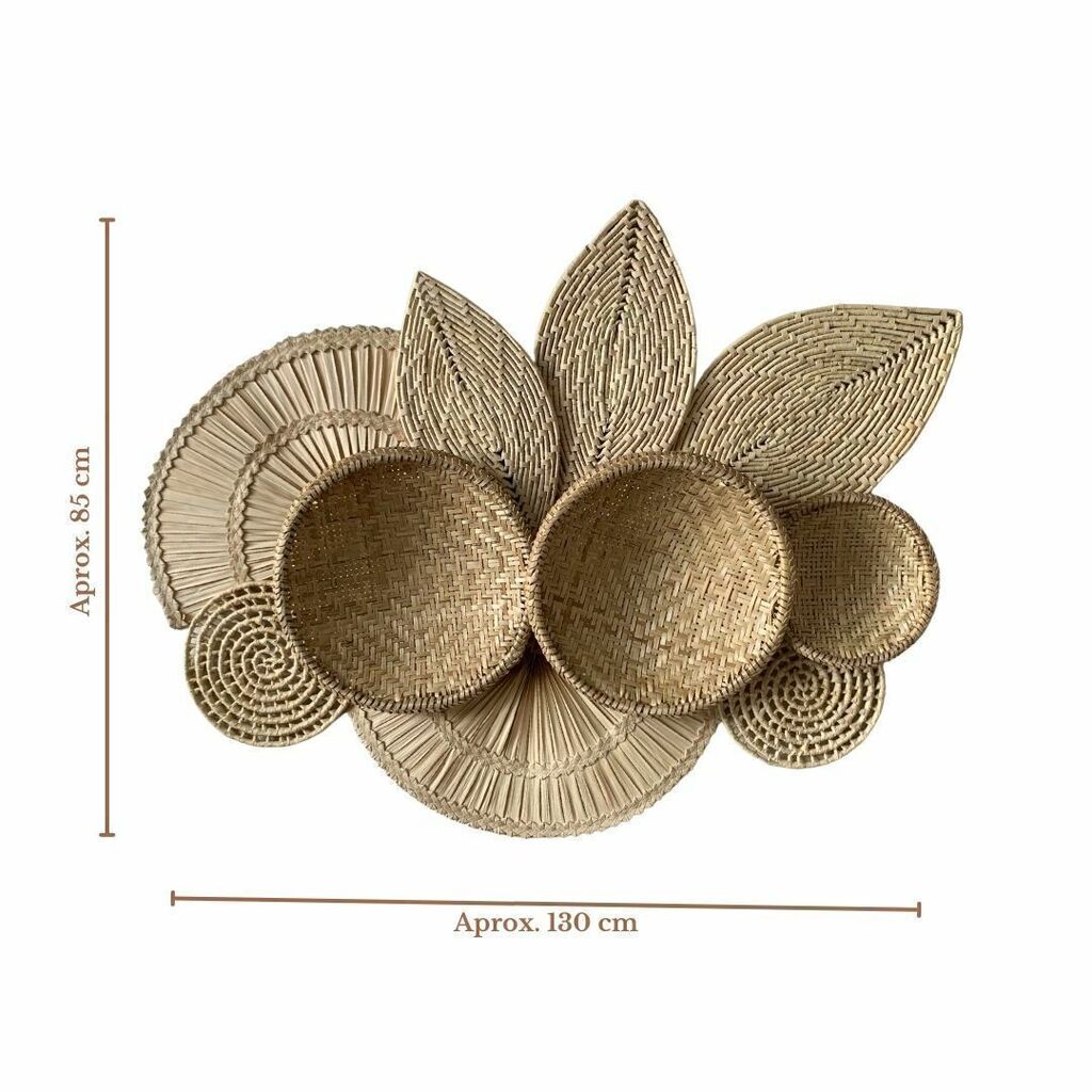 Decoração Cestaria De Parede Tupã 5