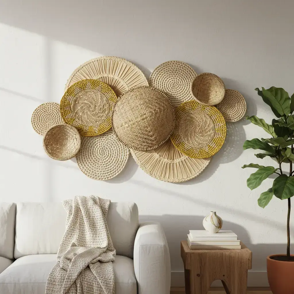 Decoração De Parede Palha Tukanoí 13