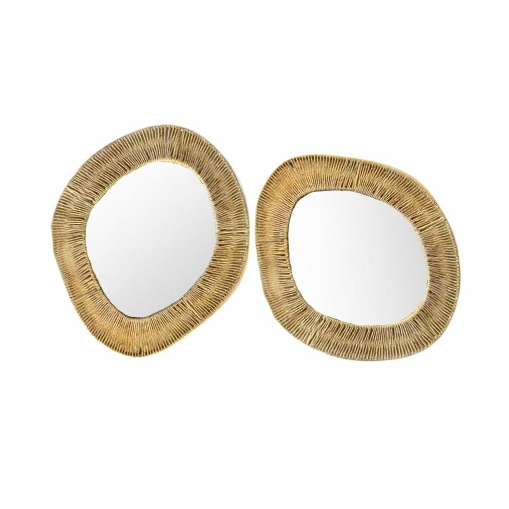 Dupla de Espelhos Orgânico Decorativos 3