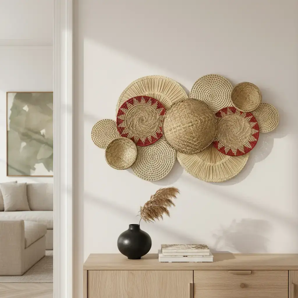 Decoração De Parede Palha Tukanoí 10