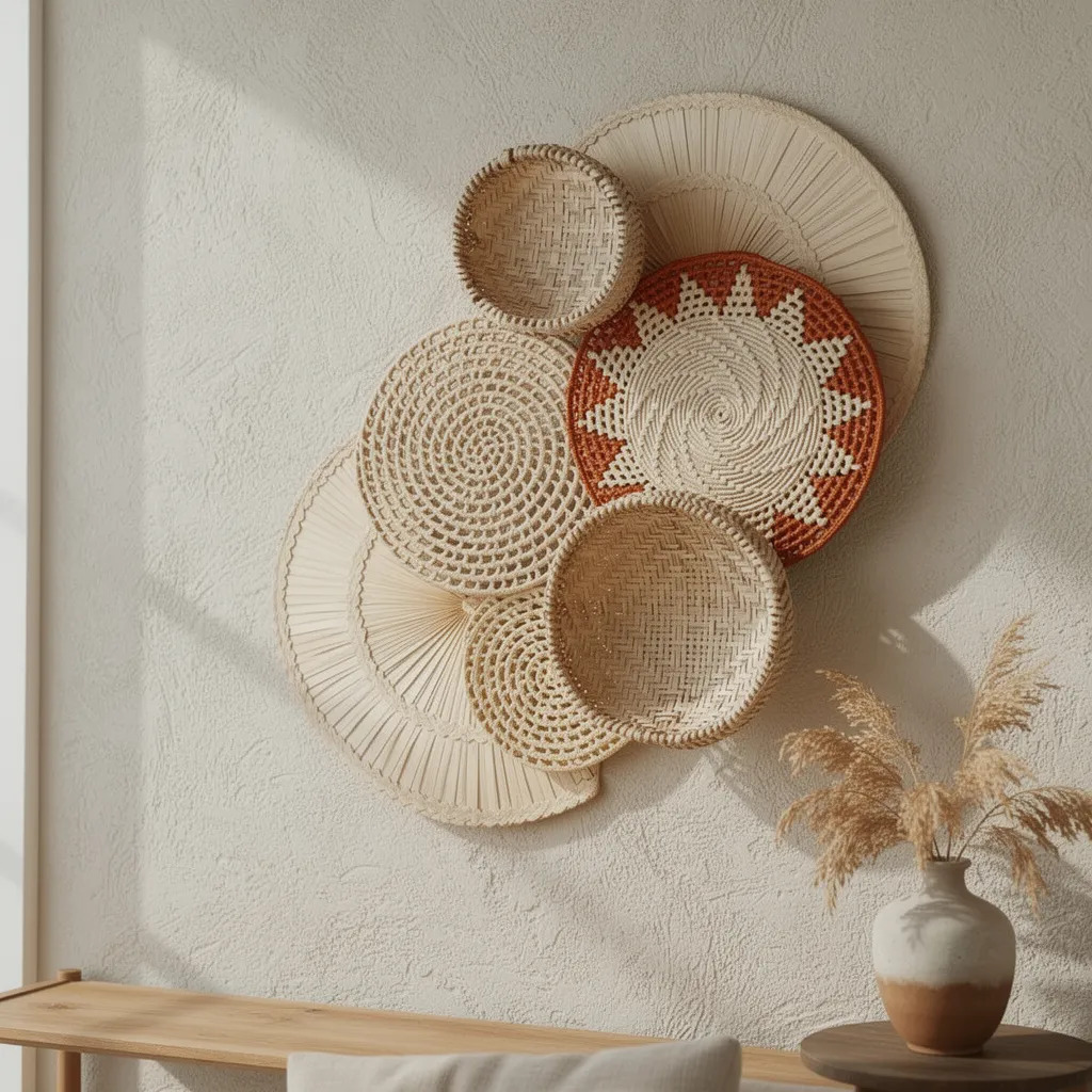 Decoração de Palha Composição Artesanal Aiakanã