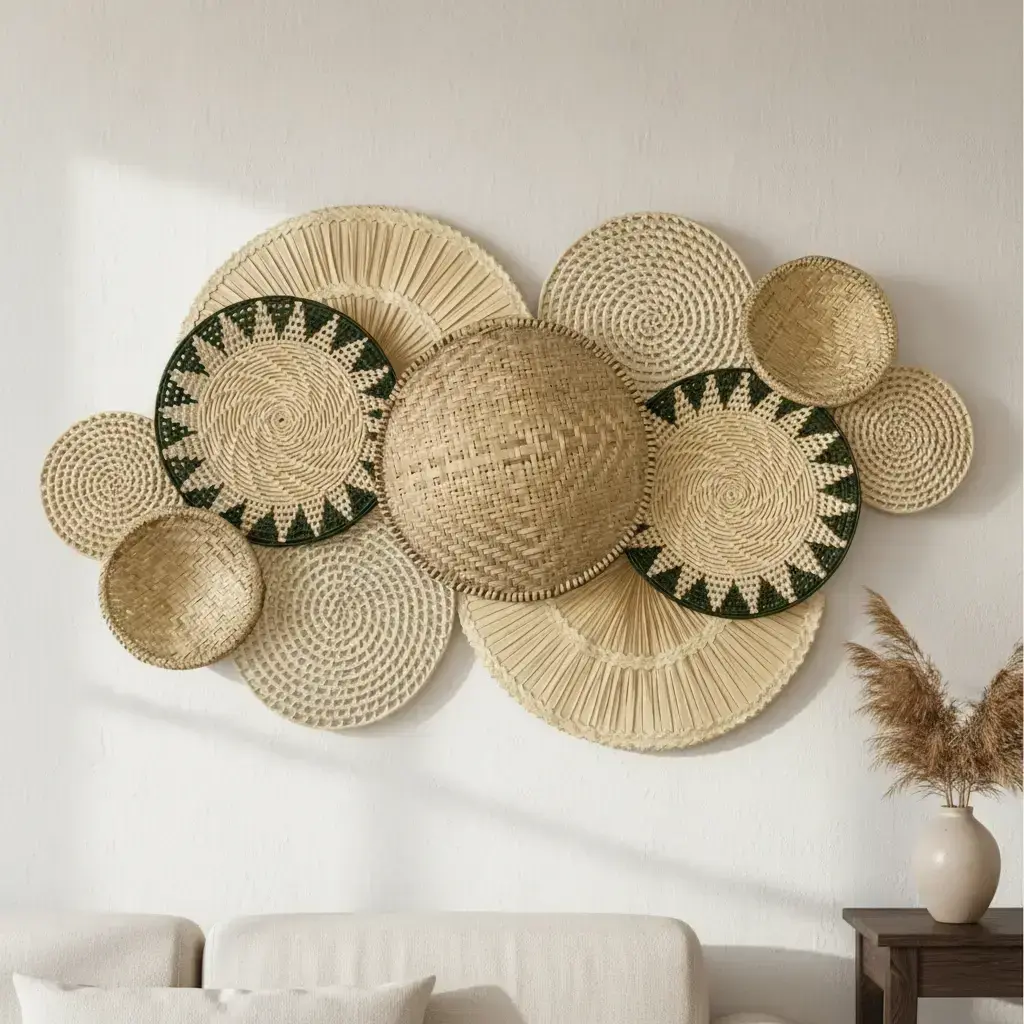 Decoração De Parede Palha Tukanoí 7