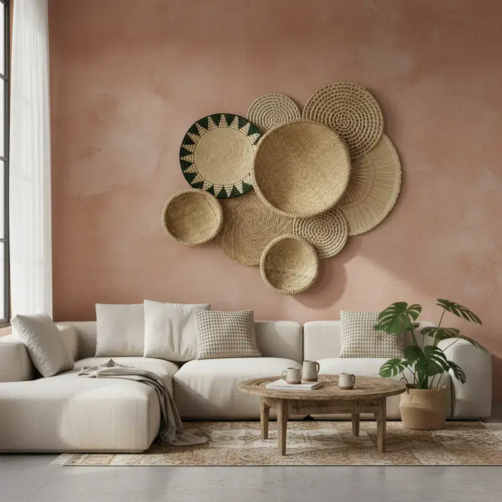 Cestaria De Parede De Palha Decoração Indígena Pacunamã 13
