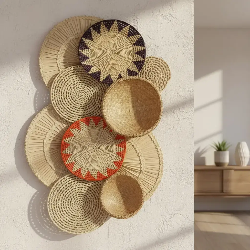 Cestaria De Parede Painel Boho Kanoê 5