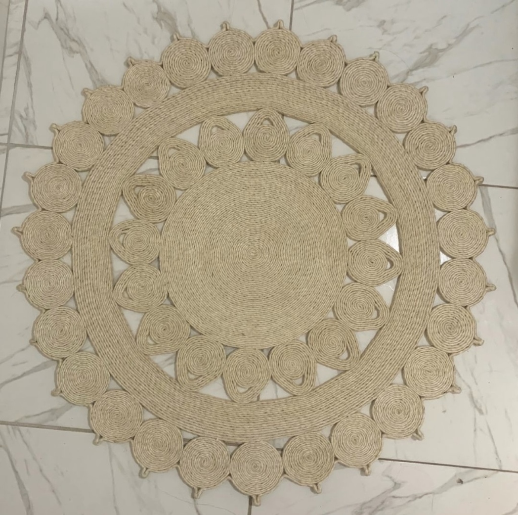 Tapete Corda de Sisal Modelo Pinterest 2