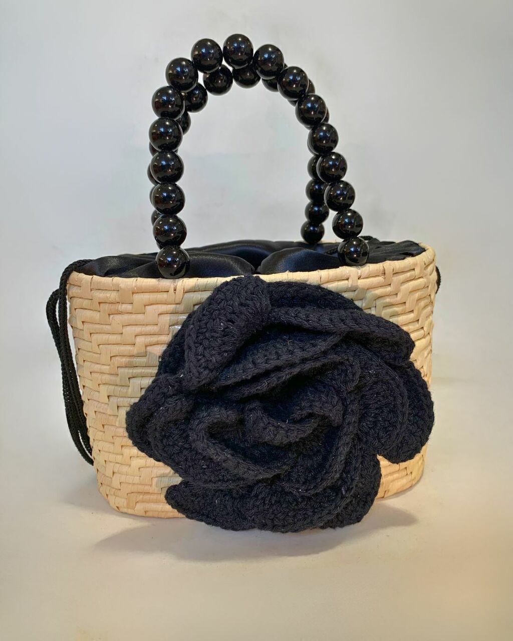 Bolsa De Palha Flor de Verão 2