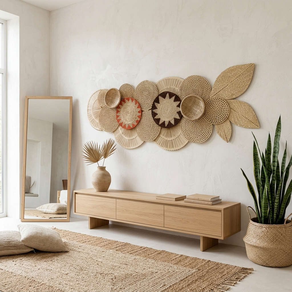 Painel de Parede Decorativo Artesanal Tserê 3