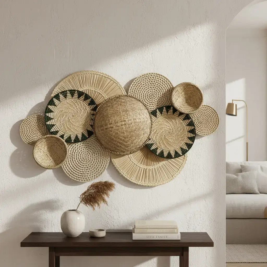 Decoração De Parede Palha Tukanoí 8