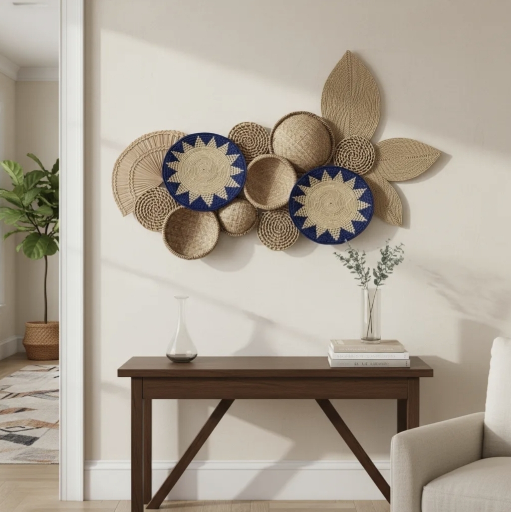 Composição Painel de Parede Composição Boho Pataxós