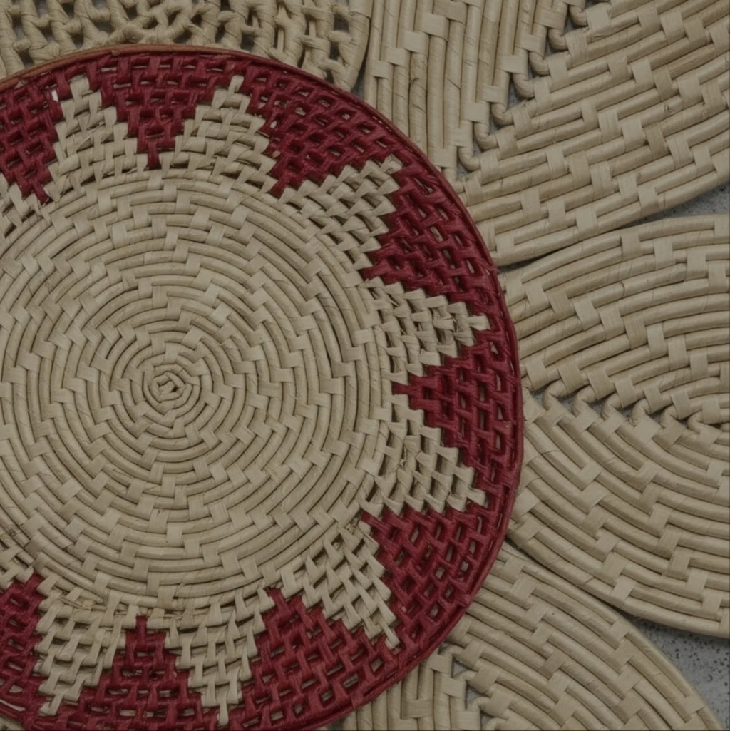 Composição Cestaria De Parede Maresia 2