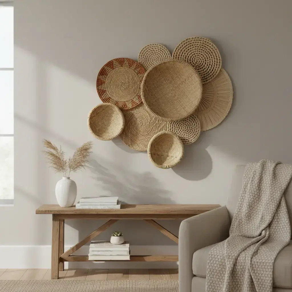 Cestaria De Parede De Palha Decoração Indígena Pacunamã 2