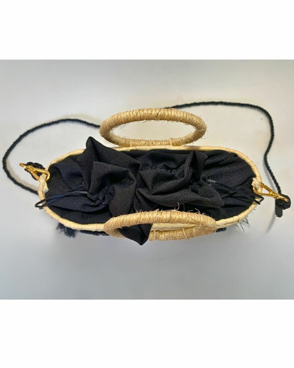Bolsa De Palha Artesanal Coração 4