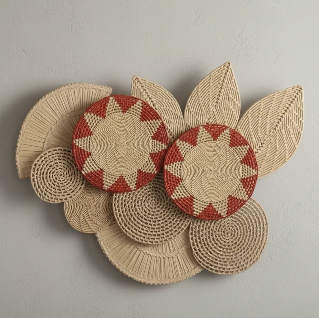 Decoração De Parede Cestaria Indígena Tuparí 3
