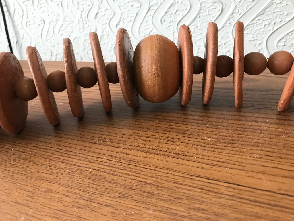 Colar de Mesa Decorativo Cerâmica Design 130 cm 3