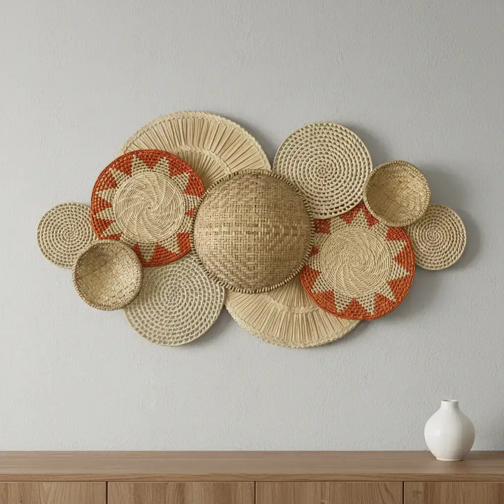 Decoração De Parede Palha Tukanoí