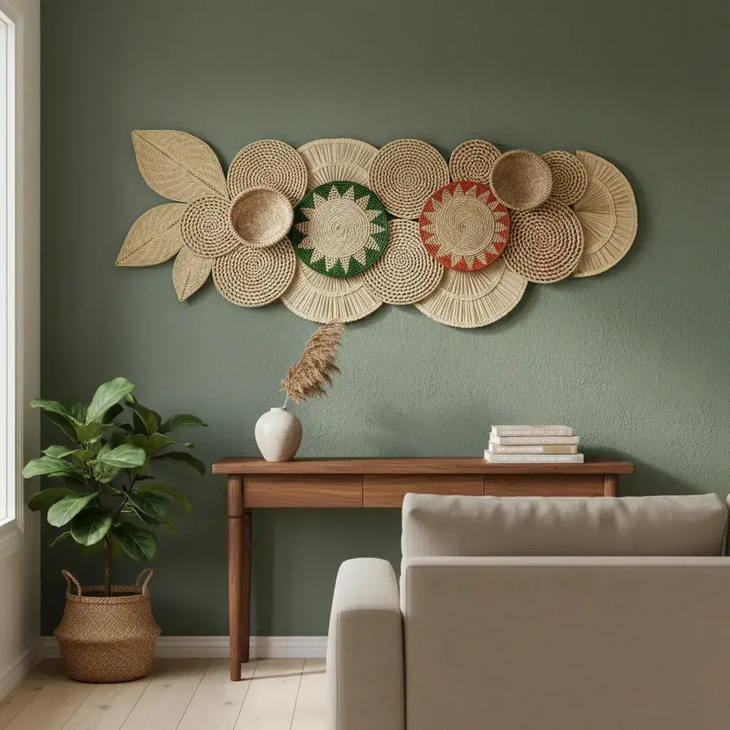 Painel de Parede Decorativo Artesanal Tserê 7