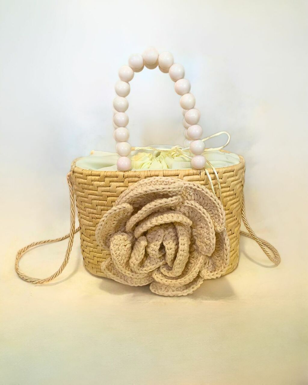 Bolsa De Palha Flor de Verão 11