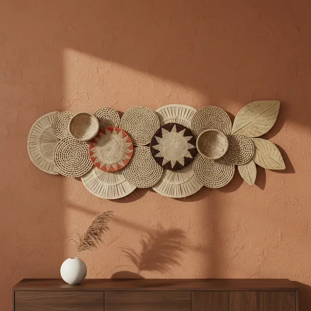 Painel de Parede Decorativo Artesanal Tserê