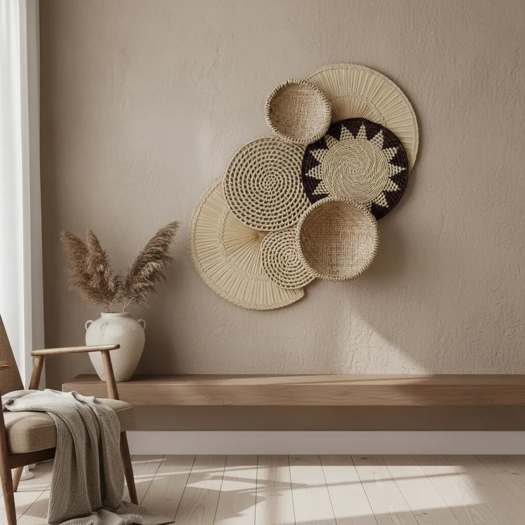 Decoração de Palha Composição Artesanal Aiakanã 7