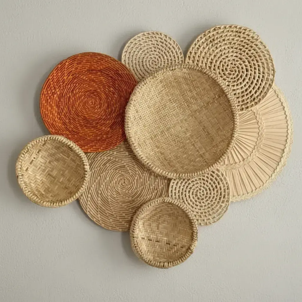 Cestaria De Parede De Palha Decoração Indígena Pacunamã 19